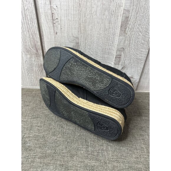 Skechers Bobs Womens Black Canvas Espadrilles Flat Shoes Size 8.5 - Picture 8 of 8